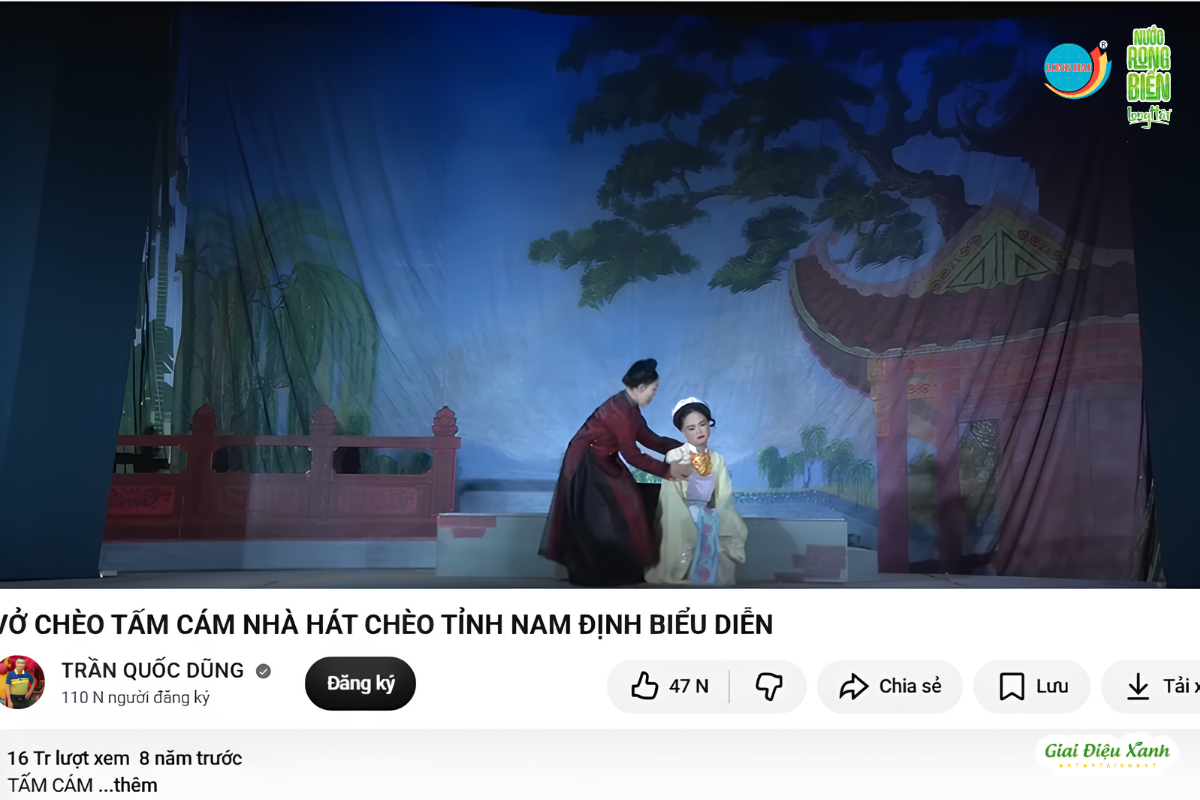 Các vở diễn nghệ thuật truyền thống được đăng tải trên MXH thu hút hàng triệu lượt xem 