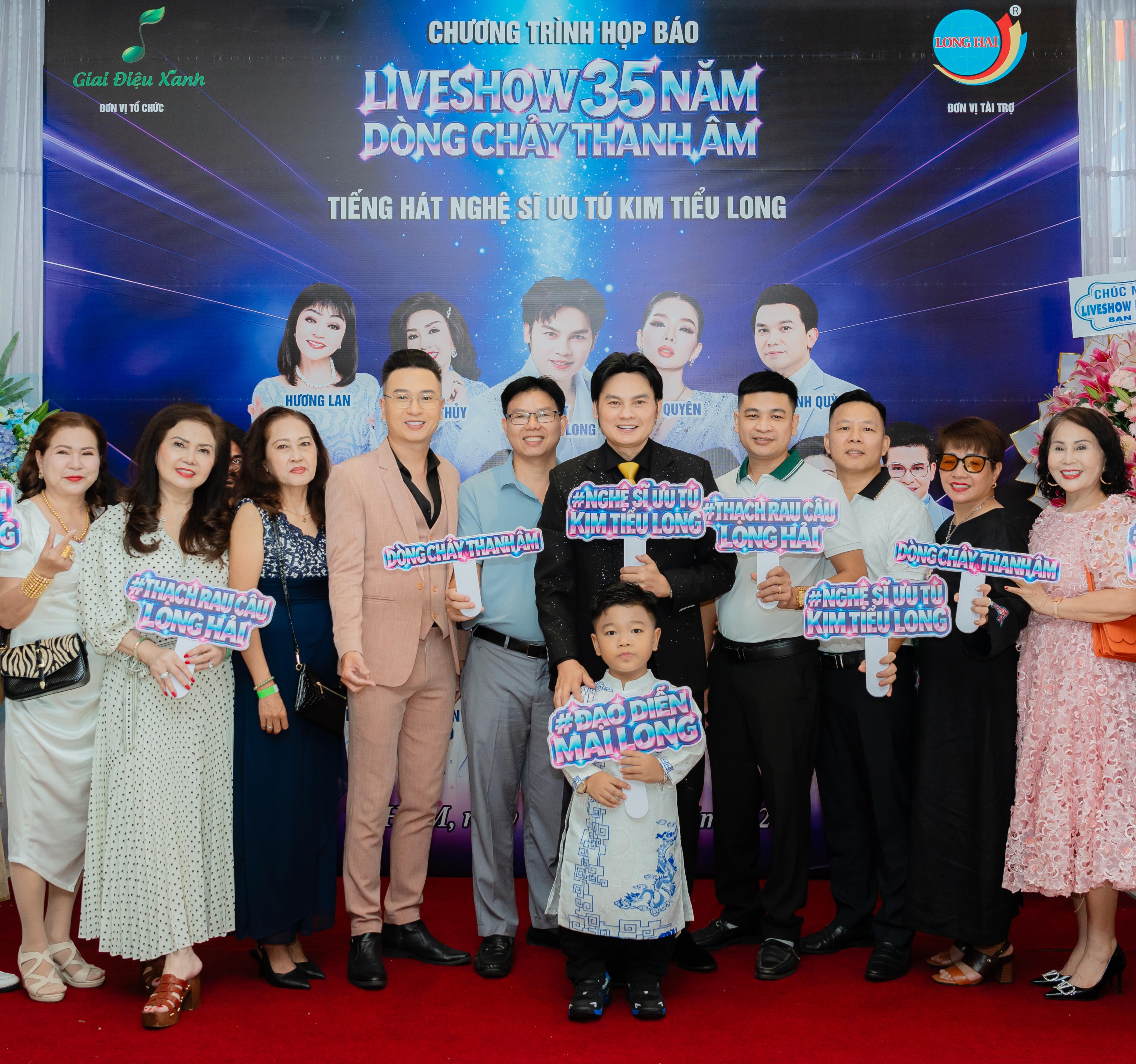 NSUT Kim Tiểu Long họp báo ra mắt Liveshow "Dòng Chảy Thanh Âm"